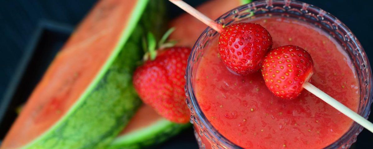Gazpacho de fresas