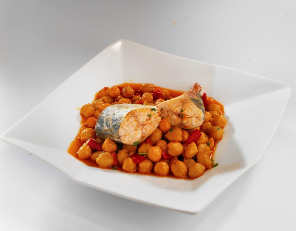 Jureles con Garbanzos