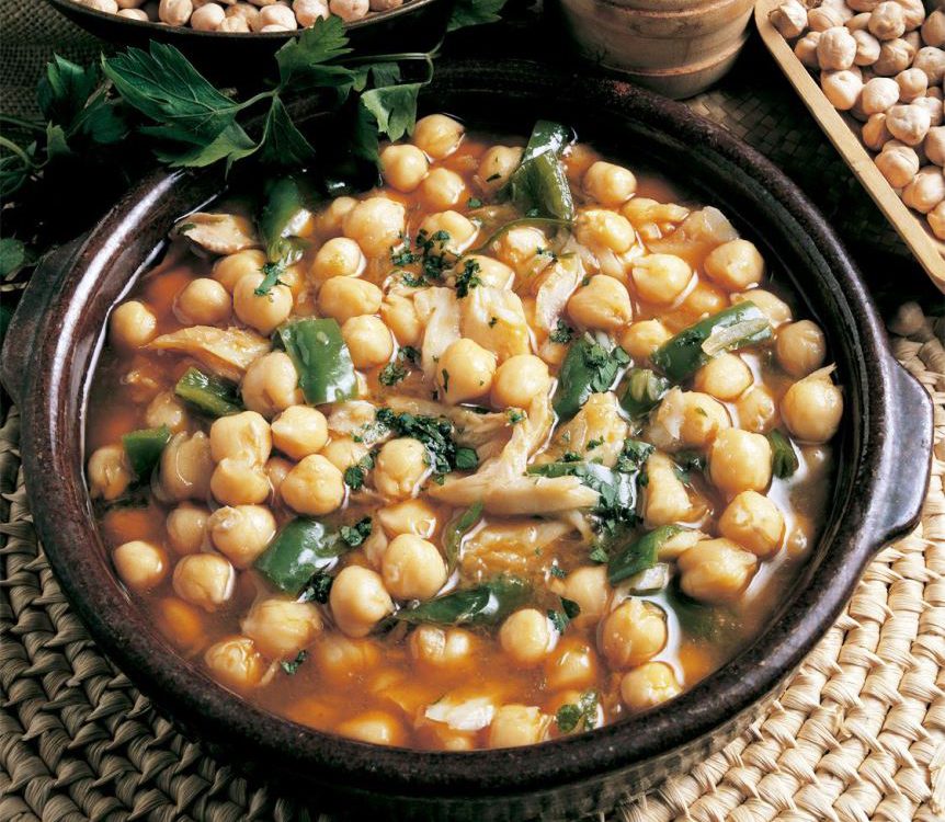 Garbanzos con Bacalao